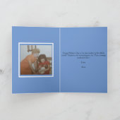 ブルーヘーズカスタムフローラフォトマザーズデイカード シーズンカード (内部)