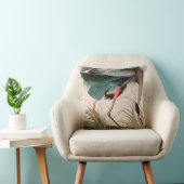 ブルーヘ素晴らしロンバードズオブアメリカオードゥボンプリント クッション (椅子)