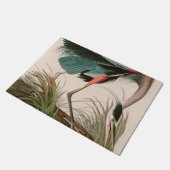 ブルーヘ素晴らしロンバードズオブアメリカオードゥボンプリント ドアマット (アングル)