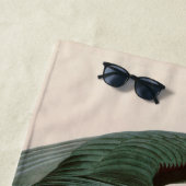 ブルーヘ素晴らしロンバードズオブアメリカオードゥボンプリント ビーチタオル (インサイチュ)