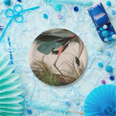 ブルーヘ素晴らしロンバードズオブアメリカオードゥボンプリント ペーパープレート (パーティー)