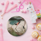 ブルーヘ素晴らしロンバードズオブアメリカオードゥボンプリント ペーパープレート (パーティー)