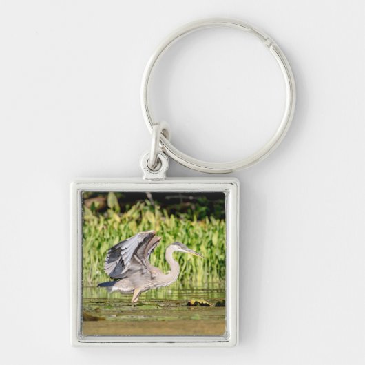 ブルーヘ素晴らしロン キーホルダー (正面)