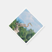 ブルーヘ素晴らしロン スタンダードカクテルナプキン (角)