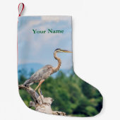 ブルーヘ素晴らしロン スモールクリスマスストッキング (正面)