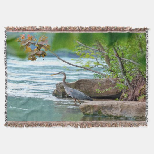 ブルーヘ素晴らしロン スローブランケット (正面)