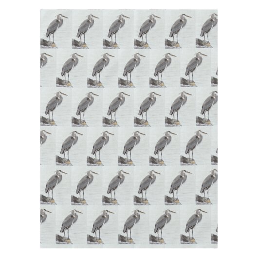 ブルーヘ素晴らしロン テーブルクロス (正面)