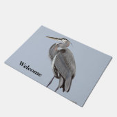 ブルーヘ素晴らしロン ドアマット (アングル)