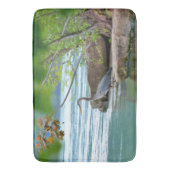 ブルーヘ素晴らしロン バスマット (正面縦)