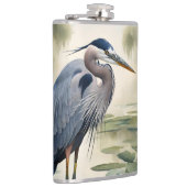 ブルーヘ素晴らしロン フラスク (右)