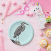 ブルーヘ素晴らしロン ペーパープレート (パーティー)