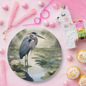 ブルーヘ素晴らしロン ペーパープレート (パーティー)