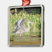 ブルーヘ素晴らしロン メタルオーナメント (左)