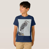 ブルーヘ素晴らしロン Tシャツ (正面フル)