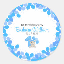 ブルーベアちゃん1歳の誕生日