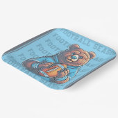 ブルーベアカスタム紙プレート ペーパープレート (傾斜あり)