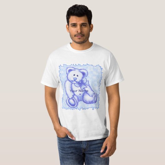 ブルーベアベイビー Tシャツ (正面フル)