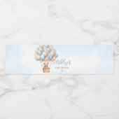 ブルーベアーホットエアバルーン ペットボトルラベル (シングルラベル)