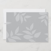 ブルーベイビーガーデン 鹿ちゃんのベイビーシャワー招待状 招待状 (裏面)