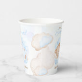 ブルーベイビーシャワー紙カップ 紙コップ (右)