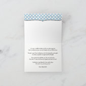 ブルーベイビーQ お礼カード＋詩 サンキューカード (内部)