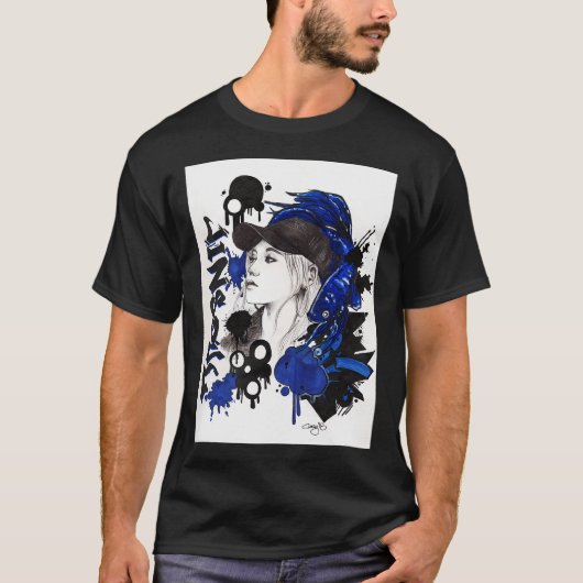 ブルーベタ Tシャツ (正面)