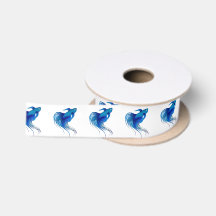 ブルーベッタフィッシュの水彩