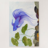 ブルーベッタフィッシュジグソーパズル ジグソーパズル (縦)