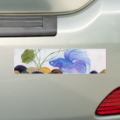 ブルーベッタフィッシュ バンパーステッカー (車上)