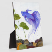 ブルーベッタフィッシュ フォトプラーク (側面)