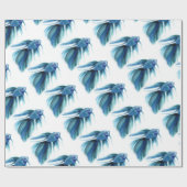 ブルーベッタフィッシュ ラッピングペーパー (フラット)