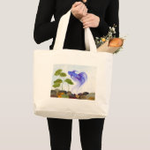 ブルーベッタフィッシュ ラージトートバッグ (正面(商品))