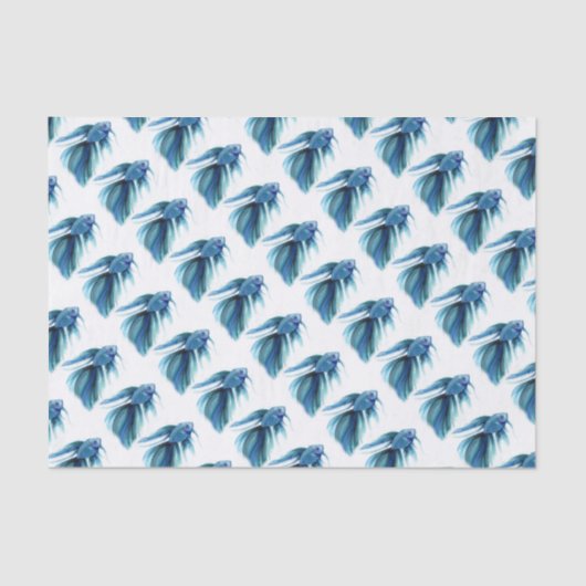 ブルーベッタフィッシュ 薄葉紙 (正面)