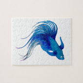 ブルーベッタ水彩色 ジグソーパズル (横)