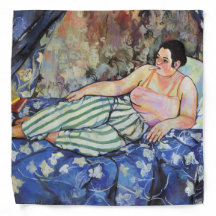 ブルーベッドルームの女性（Suzanne Valadon著）