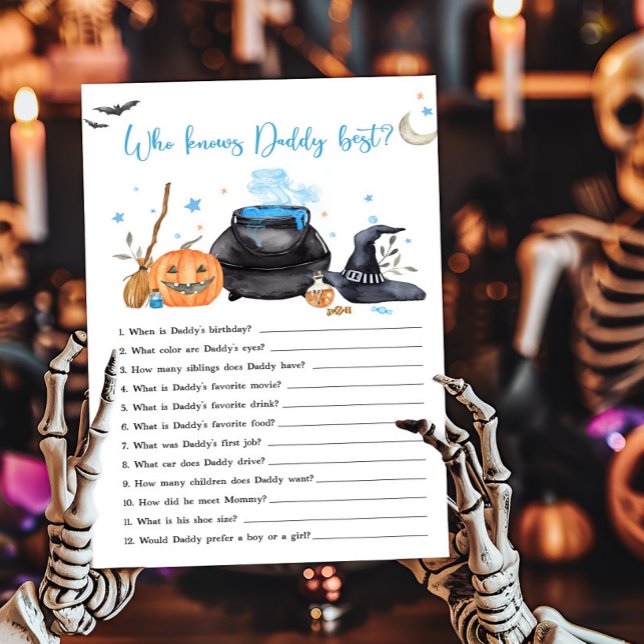 ブルーベビーが醸造されている誰がパパのゲームを知っ最高のている (Baby is Brewing Baby Shower Who knows Daddy Best Game)