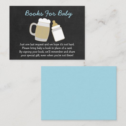 ブルーベビーがBrewing Book Request Card エンクロージャーカード (正面/裏面)