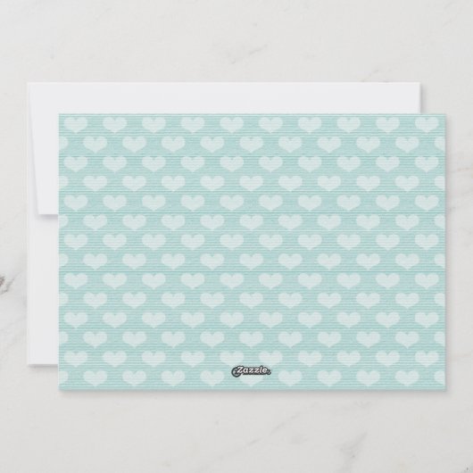 ブルーベビーの初めてのクリスマスツリーフォトカード シーズンカード (裏面)