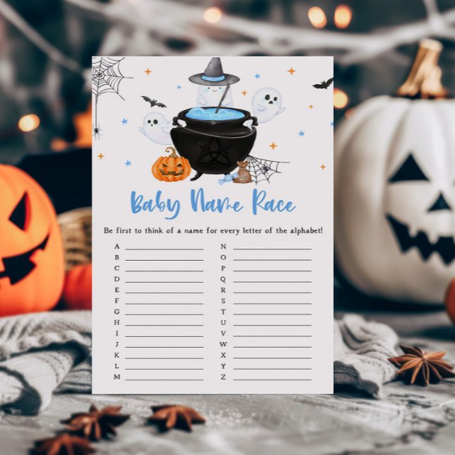 ブルーベビーは醸造ベビー名レースゲーム (Baby is Brewing Baby Shower Baby Name Race Game)