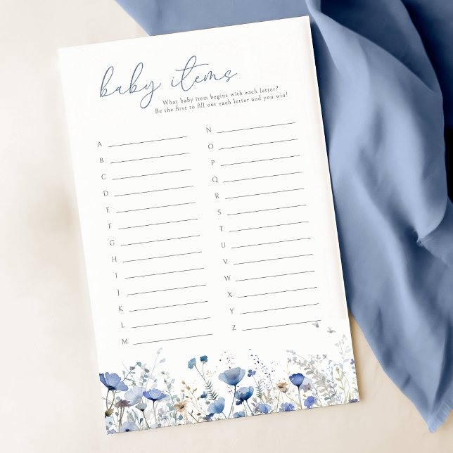 ブルーベビーイン開花ワイルドフラワーベビーアイテムゲーム (クリエイターアップロード済み)