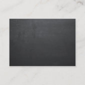 ブルーベビーシャワー予約リクエスト、本を持って来る エンクロージャーカード (裏面)