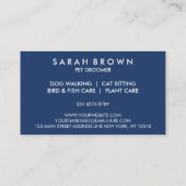 ブルーベビーシャークフィッシュ 名刺 (裏面)