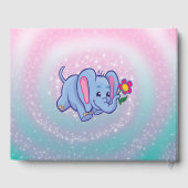 ブルーベビーゾウ ゲストブック (裏面)