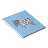 ブルーベビータピール ノートパッド (アングル)