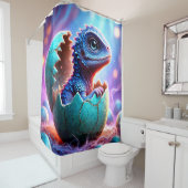 ブルーベビードラゴン シャワーカーテン (インサイチュ)