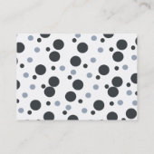 ブルーベビーフクロウ 名刺 (裏面)