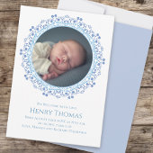 ブルーベビー写真かわいいフローラ