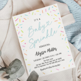 ブルーベビー散水 招待状