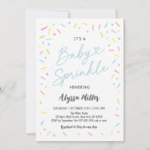 ブルーベビー散水 招待状 (正面)