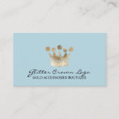 ブルーベビー金ゴールドクラウン 名刺 (正面)